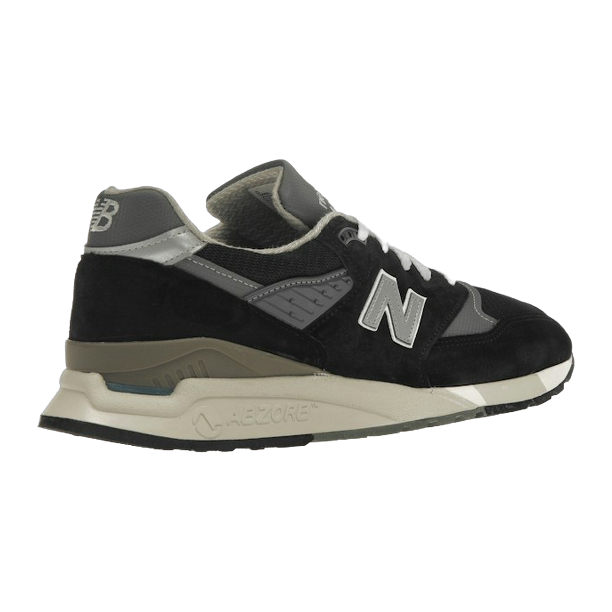 New Balance 998 MiUSA Black Silver · kolab