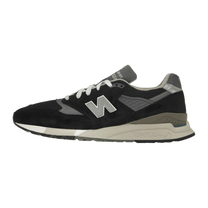 New Balance 998 MiUSA Black Silver · kolab