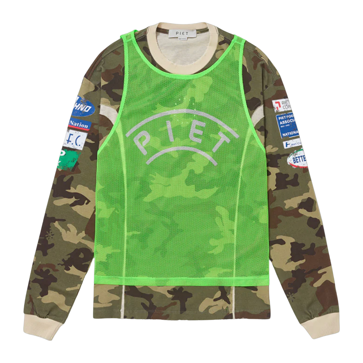 Vest Long Sleeve Camo T-shirt