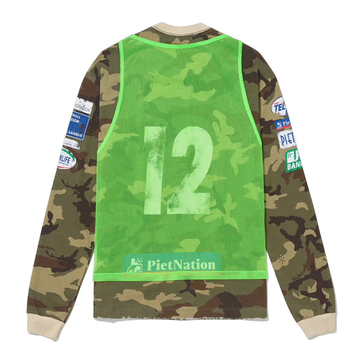 Vest Long Sleeve Camo T-shirt
