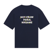 Vine Embroidered Slogan T-shirt