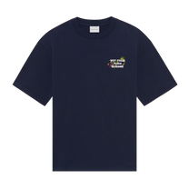 Vine Embroidered Slogan T-shirt