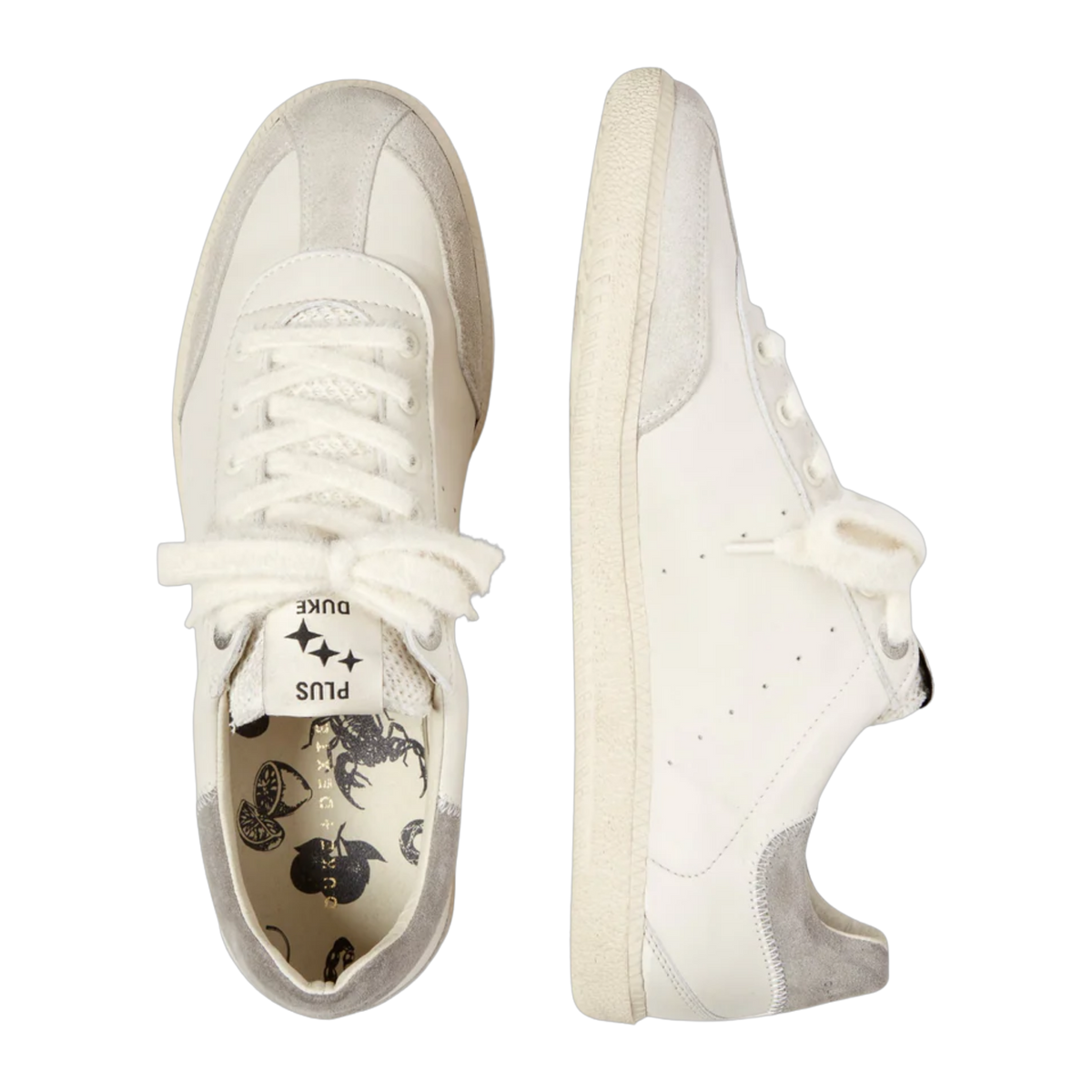 Vintage Grey White Sneaker
