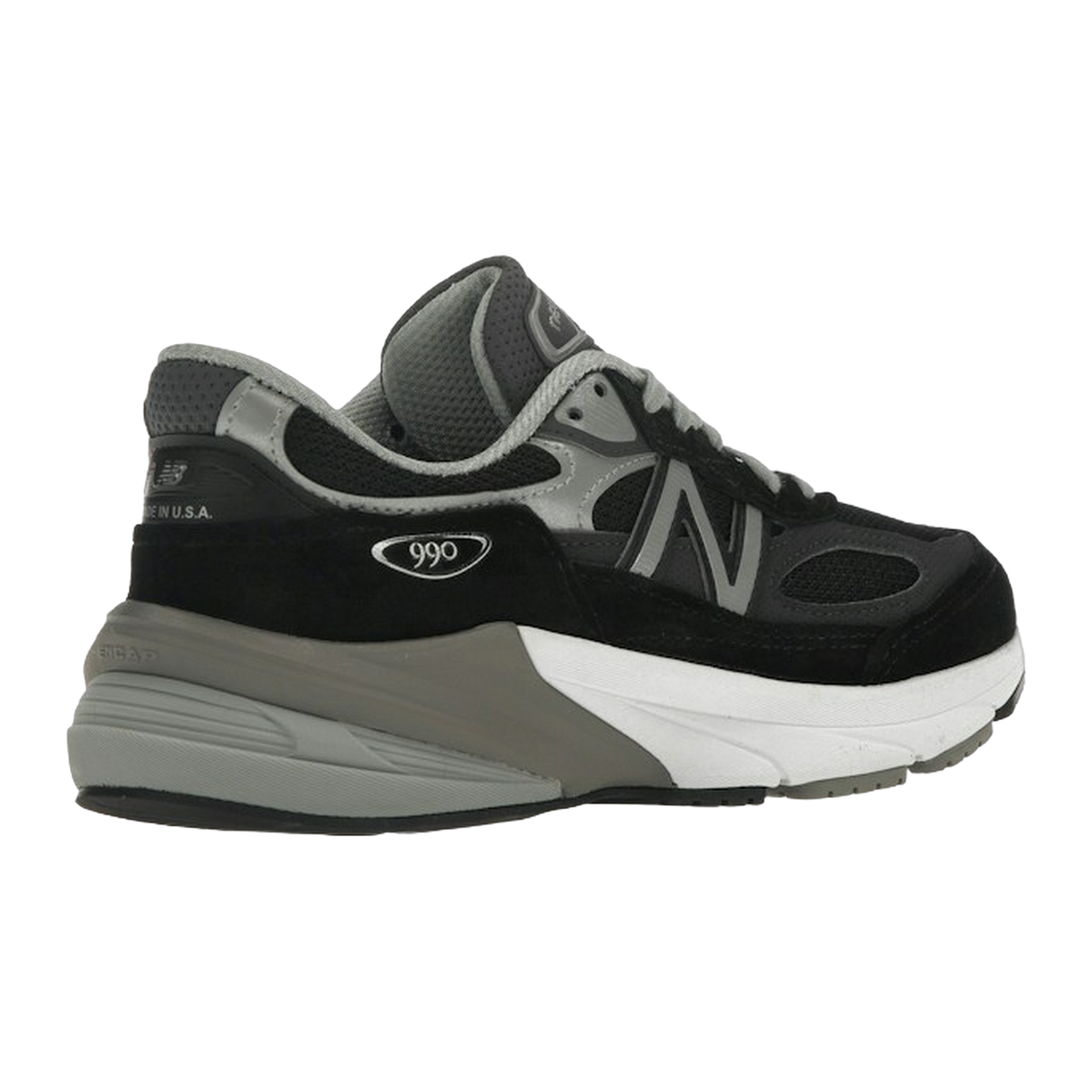 New Balance 990v6 MiUSA Black Grey White — kolab