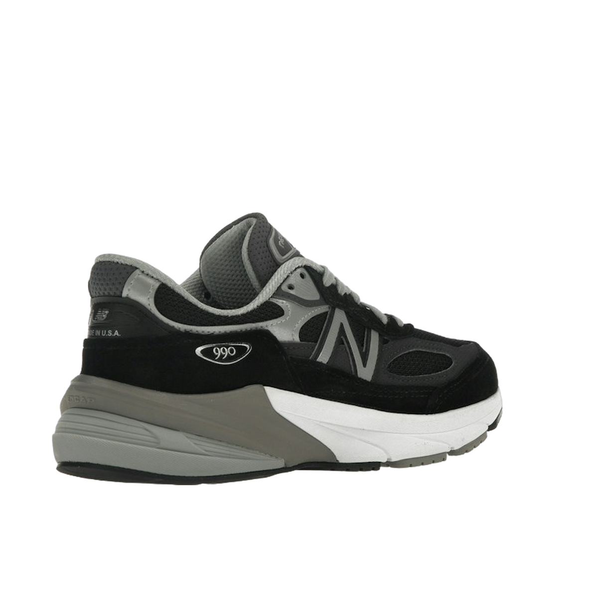 New Balance 990v6 MiUSA Black Grey White — kolab