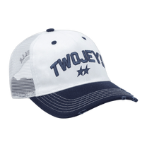 Two Jeys White Icon Trucker