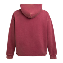 Wildlife Chenile Embroidered Hoodie Washed Berry